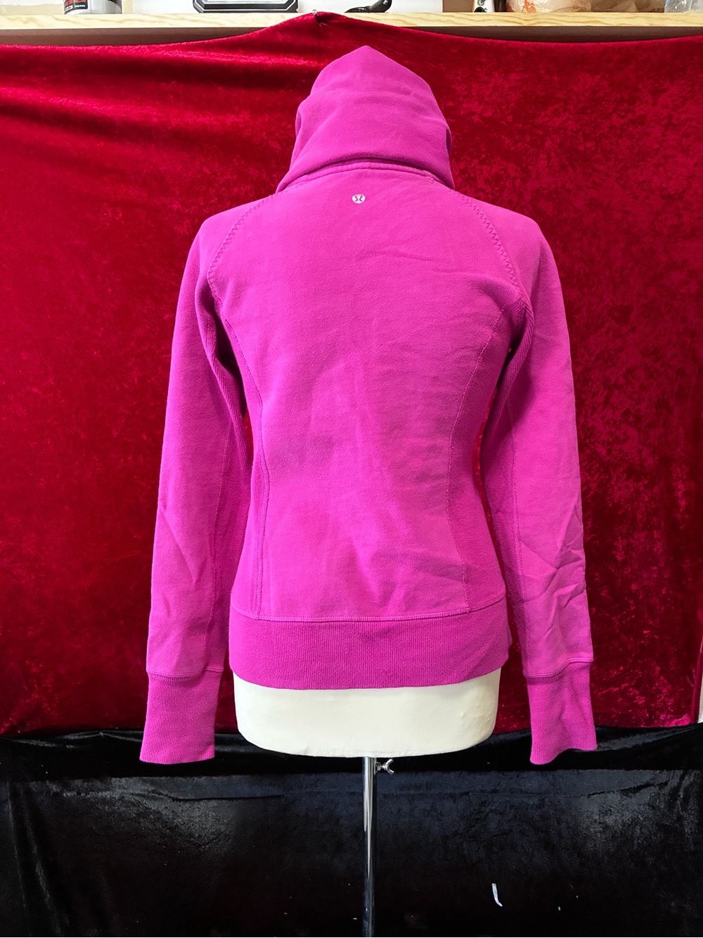 lululemon athletica Magenta Full‑Zip Hooded Jacket - Picture 3 of 4